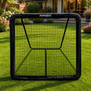 RASK 110 x 110 cm Fodbold Rebounder med kantbånd